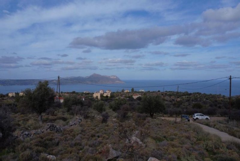 Kokkino Chorio Kreta, Kokkino Chorio: Weitläufiges Gelände mit spektakulärem Meerblick zu verkaufen Grundstück kaufen